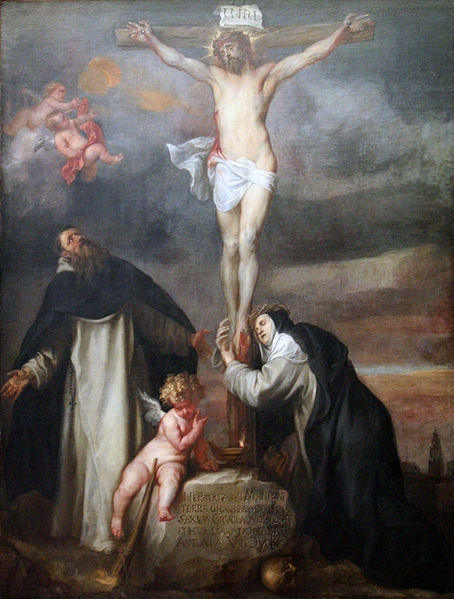 Saint Dominic and an Angel